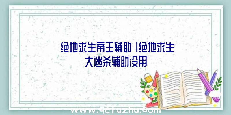 「绝地求生帝王辅助」|绝地求生大逃杀辅助没用